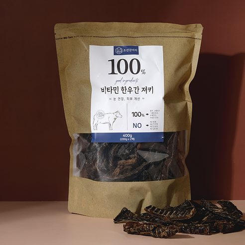 (400g) Hanwoo Beef Liver Snack - Nutritious Dog Treat