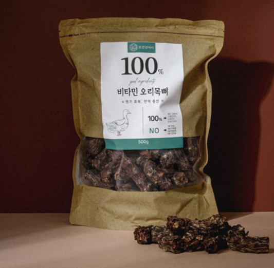 (500g) Duck Neck - Crunchy Dog Treat